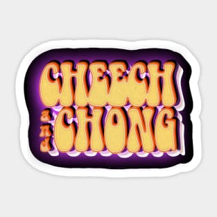 Vintage Cheech and Chong Sticker